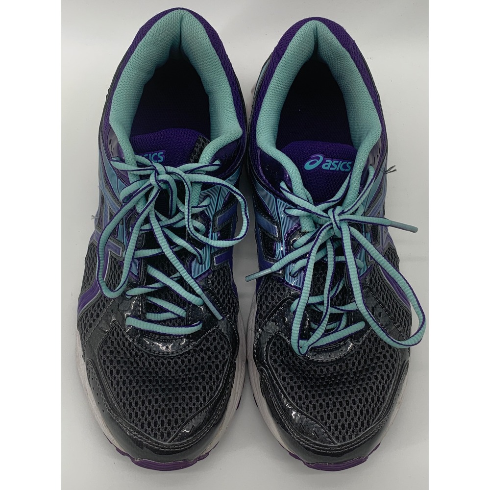 Asics Gel-Contend 2 Womens Running Shoes Purple Teal T475Q Size 9.5